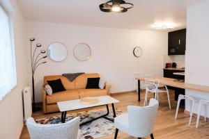 Χώρος καθιστικού στο Rouen Gare centre Ménage et linge inclus