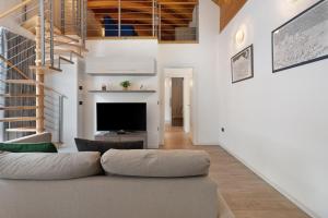 Posezení v ubytování Appartamento Jubilant