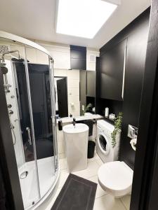 Et badeværelse på Mickiewicz Studio - stare miasto, 500m Rynek - FV VAT