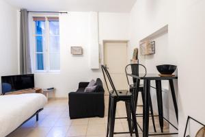 Posezení v ubytování Le théâtre 2