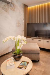 Χώρος καθιστικού στο Évasion, Proche Basel, F2 Moderne & Terrasse