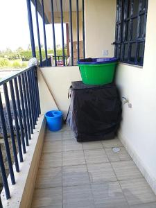 Balkón nebo terasa v ubytování Rukeja-PKK Homestays Nanyuki Town