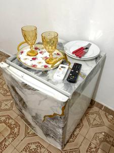 Jídlo v hostelu nebo okolí