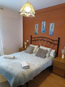 Ένα ή περισσότερα κρεβάτια σε δωμάτιο στο Piso Rualte +14 φωτογραφίες