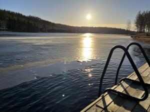 Naturlandskabet i nærheden af villaen
