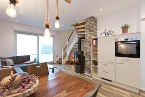 Kuchyň nebo kuchyňský kout v ubytování SEENsucht