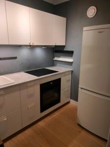 Una cocina o cocineta en In the middle of the city, garden and parking! 10 fotos más