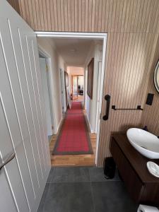 Et badeværelse på Beautiful Highland Sanctuary