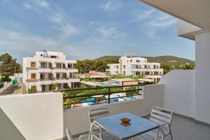 Naturlandskabet i nærheden af lejlighedshotellet