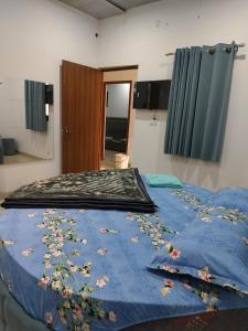 Postel nebo postele na pokoji v ubytování Hotel Apple