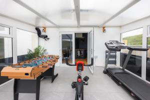 Γυμναστήριο ή/και όργανα γυμναστικής στο Seaview Cottage Schoolhouse 2