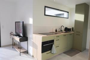 Køkken eller tekøkken på A Macchia - T2 nature & couché de soleil + 27 billeder