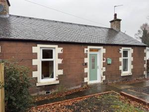 Bygningen som feriehuset ligger i