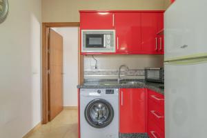 Køkken eller tekøkken på La Casita de Leonardo