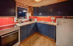 Η κουζίνα ή μικρή κουζίνα στο 4 Bedroom Nice Home In Trysil