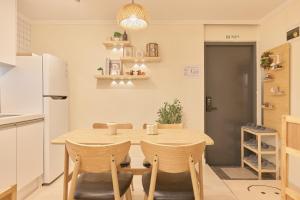 Køkken eller tekøkken på warm stay