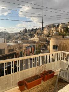 Μπαλκόνι ή βεράντα στο Central apartment with beautiful view