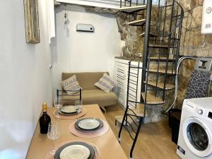 Χώρος καθιστικού στο La Clementina