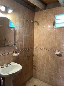 Et badeværelse på Quinta Santiago