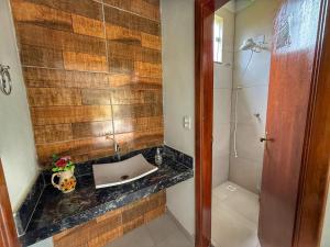 Phòng tắm tại Chácara Esmeril +22 ảnh