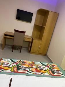 TV a/nebo společenská místnost v ubytování Hotel Sídia Marginal