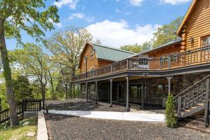 Bygningen som feriehuset ligger i