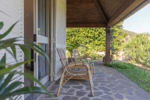 Zahrada ubytování Villetta Azzurra by ElbaSummer