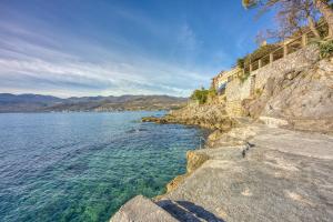 a view of a large body of water at Aparatman Residence in Rijeka