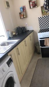 Η κουζίνα ή μικρή κουζίνα στο Seabreezeee House