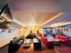 Khu vực ghế ngồi tại NSC Apartel