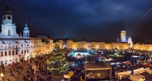 Γενική άποψη της πόλης Τσέσκε Μπουντεγιόβιτσε ή θέα της πόλης από αυτό το ξενοδοχείο