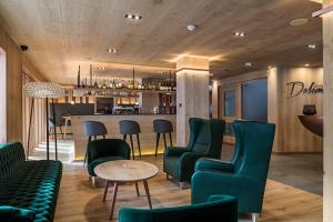 Lounge nebo bar v ubytování Hotel Garni Dolomieu