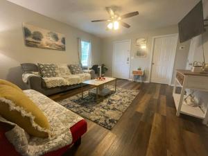 Гостиная зона в Peaceful Cozy Apartment in the Heart of Valdosta