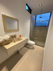 Koupelna v ubytování Casa Blanca - San Pedro + 55 fotografií