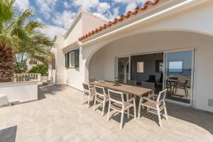 En balkon eller terrasse på Villa KATARINA