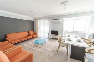 Et opholdsområde på Villa Albatros