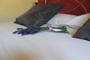 Posteľ alebo postele v izbe v ubytovaní Masseria Monte Pizzi