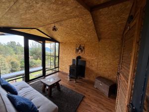 Un lugar para sentarse en Cabanas Villa Helena