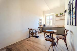 Χώρος καθιστικού στο Casa Zarinelli