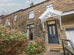 Bygningen som feriehuset ligger i