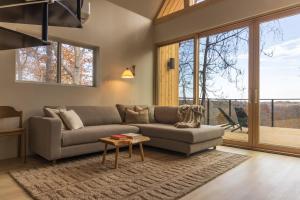 Χώρος καθιστικού στο The Ffern