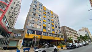 Bygningen som lejligheden ligger i