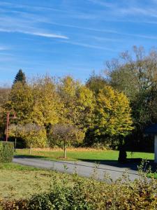 Κήπος έξω από το Michas Westerwald Ferienwohnungen