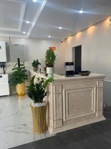 Ο χώρος του λόμπι ή της ρεσεψιόν στο Thế Tùng HoTel