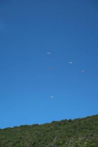 a blue sky over a green hill at Les Reflets de Meuse in Revin +14 photos