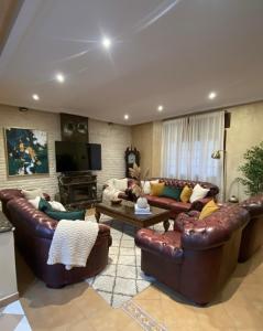 Χώρος καθιστικού στο villa serenity Families Tanger