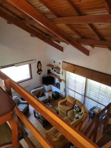 Et opholdsområde på Casa La Falda 4 hab