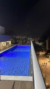 Πισίνα στο ή κοντά στο Flat beira mar em Ipojuca - PE