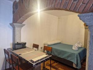 Ένα ή περισσότερα κρεβάτια σε δωμάτιο στο Beautiful Casita Chicauh