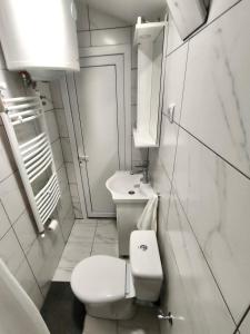 Koupelna v ubytování Apartman Oaza